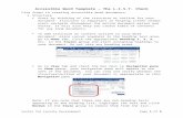 Accessible Word Template – The L.I.S.T. Check€¦  · Web viewAccessible Word Template – The L.I.S.T. Check. Five Steps in creating accessible Word documents: Structure. Start