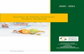2020 - 2021 Nutrition & Dietetic Technician Student Handbook€¦ · NDT Handbook Table of Contents . 1. Program Overview . a. Who is a Nutrition Dietetic Technician? b. Nutrition
