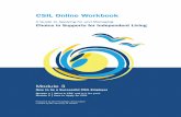 CSIL Online Workbook - Spinal Cord Injury BC · CSIL Online Workbook Module 3 | How to be a Successful CSIL Employer BC Paraplegic Association 4 Table of Contents Click on any subject