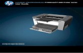 HP LaserJet P1560 and P1600 User Guide - ENWW · Conventions used in this guide TIP: Tips provide helpful hints or shortcuts. NOTE: Notes provide important information to explain