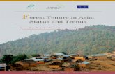 Forest Tenure in Asia: Status and Trends · 2003. FLEGT aims not simply to reduce illegal deforestation, but to contribute to poverty eradication and sustainable management of natural