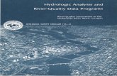 Hydrologic Analysis and - USGS · Hydrologic Analysis and River-Quality Data Programs By Walter G. Hines, David A. Rickert, and Stuart W. McKenzie ABSTRACT In many basins it has proven