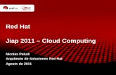 Red Hat Jiap 2011 – Cloud Computing€¦ · AIX, HP-UX, Solaris . Veritas Cluster Suite . JBoss Portal Platform, JBoss jBPM, Rules Framework . JBoss Enterprise Application Platform