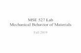 MSE 527 Lab Intro - California State University, Northridgebavarian/Courses/MSE 527/MSE_527_Lab_Intro.pdf · 1C) of a material; design test specimen, perform the test, check test