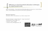 Efficiency in intra-household allocation in Ethiopia: An ...€¦ · Efficiency in intra-household allocation in Ethiopia: An experimental study RES-167-25-0251 - The intra-household
