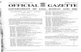 OFFICIAL GAZETTE- - Government Printing Pressgoaprintingpress.gov.in/downloads/7172/7172-4-SIII-OG-1.pdf · /87 dated 2"8-1968 pubHshed in the Official Gazette No. :22 dated 29-8~lJ9t68