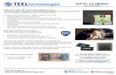 Teel Tech Chip Off 2.0 provides students with a€¦ · Teel Tech Chip-Off 2.0 provides students with a comprehensive education into performing forensics on memory chips used in today’s