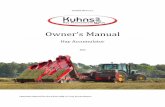 Owner’s Manual - Kuhns Mfg€¦ · Owner’s Manual 14 3. MAINTENANCE Good maintenance is your responsibility. Poor maintenance is an invitation to trouble. Bearings should be greased