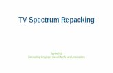 TV Spectrum Repackingk4co.org/MiscDocuments/RepackOverview2019.pdf · FCC Auction Status Dashboard $10 B $20 B. New UHF Band Plan •TV UHF spectrum reduced to channels 14 - 36 •