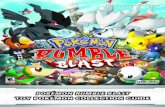 POKÉMON RUMBLE BLAST TOY POKÉMON COLLECTION GUIDE€¦ · finally, search pokemon.com for passwords that will help you befriend even more pokémon! welcome to the pokÉmon rumble