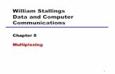 William Stallings Data and Computer Communicationsfaculty.ksu.edu.sa/sites/default/files/ch8_multiplexing.pdf · Time Slot MUX Signal 2 Signal 3 Signal 1 Signal n Signal n Signal