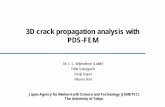 3D crack propagation analysis with PDS-FEM · Discretization scheme and formulation of PDS-FEM ... is not verified and springs continuum Rigid-body spring are mysterious difficult