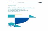 The role of modularisation and unitisation in vocational ... · The role of modularisation and unitisation in vocational education and training 2 (especially for disadvantaged groups),
