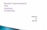 PDSA In Brief - mphiaccredandqi.org … · PDSA, made popular by Dr. W. Edwards Deming, is also known as Plan-Do-Check-Act (PDCA) is widely used by quality professionals, process