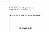 NX-IO Configurator Operation Manual€¦ · Introduction Thank you for purchasing the NX-IO Configurator. This manual contains information that is necessary to use the NX-IO Configurator.