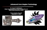 Advanced Core Engine Technology - NASA · Advanced Core Engine Technology Dr. James D. Heidmann Chief, Turbomachinery & Heat Transfer Branch NASA Glenn Research Center Green Aviation