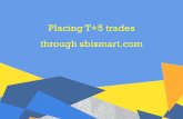 Placing T+5 trades through sbismart + 5.pdf · TRADE —imits OFS NCO NORMAL EQUITY Action NSE EQUITY SIP Product T ALERT Delivery NFO SELL Disc Qty Your order is under process Please