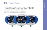 USER MANUAL HeartSine samaritan PAD€¦ · shelf-life of the Pad-Pak. Operator Training The HeartSine samaritan PAD is intended for use by personnel who have been trained in its