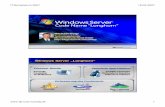 Windows Server „Windows Server „Longhorn Longhorn“ · PDF file IT-Symposium 2007 18.04.2007 3 Service Service Änderungen Änderungen in Windows Server in Windows Server “Longhorn“