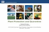 Plant Protection and Quarantine - NAPPO€¦ · Plant Protection and Quarantine Osama El-Lissy Deputy Administrator . 2015 North American Plant Protection Organization Annual Meeting