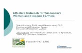 Effective Outreach for Wisconsin’s Women and Hispanic Farmersconferences.illinois.edu/resources/20033/Presentations/4B/Lezberg.… · Effective Outreach for Wisconsin’s Women