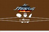 Menu - Haandi Kampala€¦ · Most of the items on this menu are not everyday food items that you might serve at home, plan a visit for an enjoyable experience.. All Indian food menu