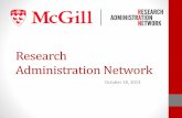 Research Administration Network€¦ · •McGill’s Procurement Cycle •Payment Matrix •MMP Roles & Responsibilities •MMP Key Functions •Procurement Website •What’s coming…