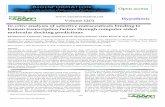 In-vitro analysis of selective nutraceuticals binding to ... · vitro tests of these nutraceutical against the cancer. Whether or not these nutraceutical showing any activity against
