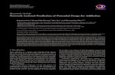 Research Article Network-Assisted Prediction of Potential ...downloads.hindawi.com/journals/bmri/2014/258784.pdf · Research Article Network-Assisted Prediction of Potential Drugs