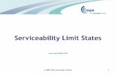 Serviceability Limit States - libvolume3.xyzlibvolume3.xyz/.../flexureandserviceabilitylimitstatestutorial2.pdf · Maximum crack spacing s r,max = 3.4c + 0.425k 1 k 2Φ /ρ p,eff