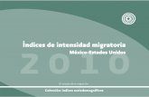 Índices de intensidad migratoriaÍndices de intensidad ... · A nivel nacional, el máximo valor reescalado fue 14.3560, en el municipio San Juan Quiahije (213) del estado de Oaxaca.