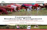 Community Biodiversity Management - Bioversity International€¦ · Community biodiversity management and in situ conservation 1 1.1 General introduction 3 MARJA THIJSSEN, WALTER