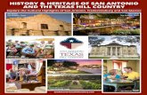 HISTORY & HERITAGE OF SAN ANTONIO AND THE TEXAS HILL …ye03y2vdn9c3eswbk2aghzr1-wpengine.netdna-ssl.com/wp-content/u… · San Juan and Mission Espada) represent the largest concentration