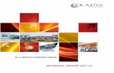  · 99th Annual Report 2011-2012 1 W. H. BRADY & CO. LIMITED BOARD OF DIRECTORS MR. PAVAN G. MORARKA Chairman & Managing Director MR. KAUSHIK D. …