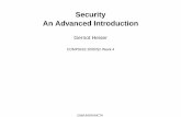 Security An Advanced Introductioncs9242/05/lectures/04-sec.pdf · Security An Advanced Introduction Gernot Heiser COMP9242 2005/S2 Week 4 cse/UNSW/NICTA