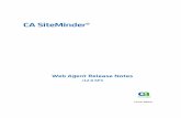 Web Agent Release Notes - Broadcom Inc. SiteMinder r12 SP3-ENU... · This Documentation, which includes embedded help systems and electronically distributed materials, (hereinafter