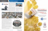 Ricciarelli - TecnAlimentaria International Magazines€¦ · y construye máquinas altamente tecnológicas para el envasado de pastas alimenticias. La capacidad de suyo personal