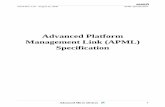 Advanced Platform Management Link (APML) Specificationdeveloper.amd.com/wordpress/media/2012/10/41918.pdf · 41918 Rev 1.02 - August 25, 2009 APML Specification 10 3 SBI Processor