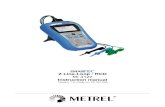 Instruction manual MI3122 MI 3122 Smartec Z Line-Loop / RCD Warnings and notes 6 2 Safety and operational considerations 2.1 Warnings and notes In order to reach high level of operator’s