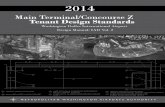 Main Terminal/Concourse Z Tenant Design Standards€¦ · IAD Vol. 2 - Main Terminal/Concourse Z Tenant Design Standards [THIS DOCUMENT] ... 5.2 General Criteria/Prohibitions.....