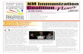 NM Immunization Coalition - University of New Mexicohsc.unm.edu/programs/nmimmunization/docs/newsletter/NMIC_spri… · NM Immunization Coalition By Anna Pentler, MPH, MBA New Mexico