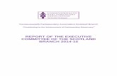 REPORT OF THE EXECUTIVE COMMITTEE OF THE SCOTLAND BRANCH …€¦ · reception. In addition, the BEC also invited Branch Members and representatives from Scottish universities and