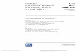 NORME CEI INTERNATIONALE IEC INTERNATIONAL 60076-4 …€¦ · IEC INTERNATIONAL STANDARD 60076-4 Première édition First edition 2002-06 Transformateurs de puissance – Partie