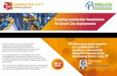 Creating sustainable foundations for Smart City deployments€¦ · Virtual platform for networking and knowledge sharing Partnerships/business models (Public  Private) and