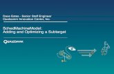 SchedMachineModel: Adding and Optimizing a Subtarget€¦ · SchedMachineModel: Adding and Optimizing a Subtarget Dave Estes - Senior Staff Engineer Qualcomm Innovation Center, Inc.