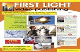 Feb 2011 FirstLight Catalog Light Catalog February 2011.pdf · this 5 part module goes in depth using pro audio gear. Electret Mics, Dynamic Mics, Condenser Mics, Mixers, Lowcut and