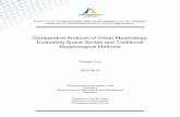 Comparative Analysis of Urban Morphology: Evaluating Space ...654887/FULLTEXT01.pdf · Comparative Analysis of Urban Morphology: Evaluating Space Syntax and Traditional Morphological