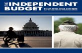I Bet Fiscal Years 2021 and 2022 2 IB_Budget Book_2.14.20.pdf · medical care budget, increasing from approximately 10 percent in FY 2014 to 19 percent in FY 2020. The Independent