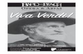 Opera & Arias Viva Verdi!€¦ · featuring UBC OPERA ENSEMBLE & members of the VANCOUVER OPERA ORCHESTRA Directed by Nancy Hermiston Conducted by Leslie Dala Hosted by Christopher