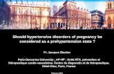 Should hypertensive disorders of pregnancy be considered ...€¦ · Pregnancy-induced hypertension can present as one of the following: ... •It is suggested that a Personal Pregnancy